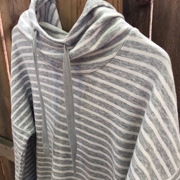 a new day | Tops | A New Day Striped Hoodie Sweatshirt | Poshmark
